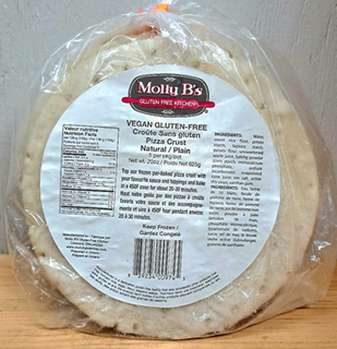 Pizza Crust - Plain Gluten Free (Molly B's)